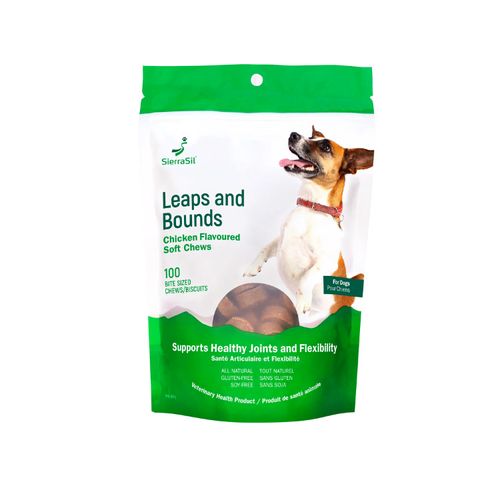 SierraSil, Leaps and Bounds, Dog Chews, 100 Bites