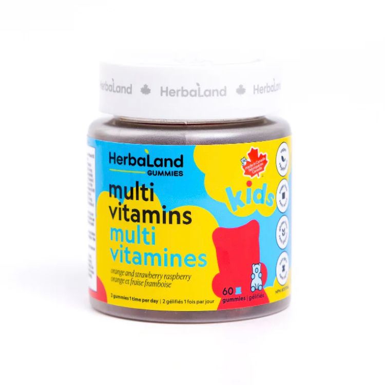 HerbaLand, Kids Multivitamins, 60 Gummies
