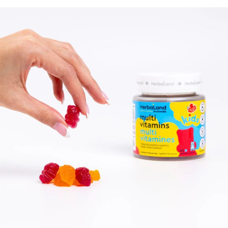 HerbaLand, Kids Multivitamins, 60 Gummies