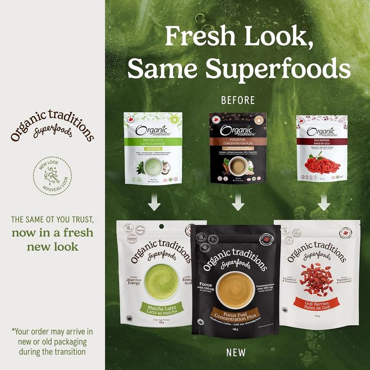 美国Organic Traditions有机姜黄拿铁 150克 含益生菌藏红花 减少体内炎症