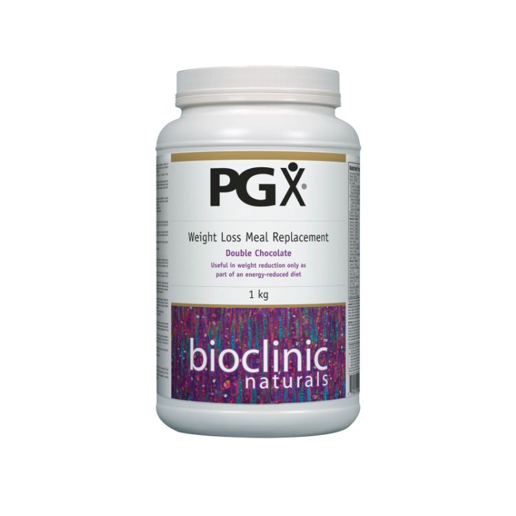 Bioclinic Naturals, PGX, Weight Loss Meal Replacement, Double Chocolate, 1kg