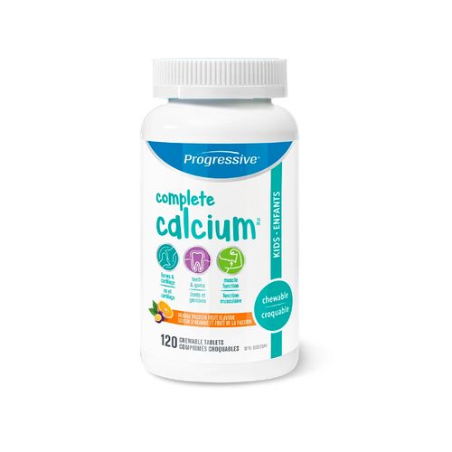 Progressive, Complete Calcium For Kids, 120 Chewable Tablets