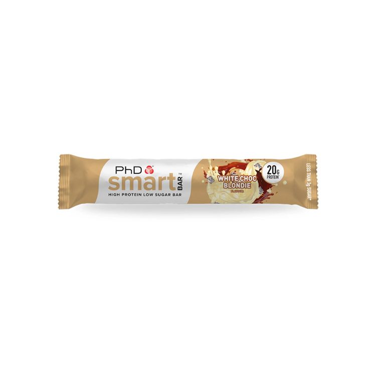 PhD, Smart Bar, White Choc Blonedie, 64g