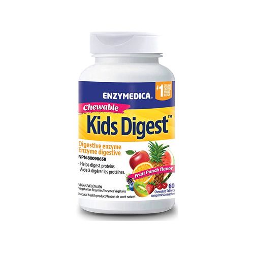 Enzymedica, Chewable Kids Digest, 60 Chewable Tablets