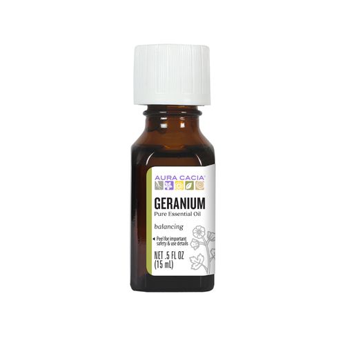 Aura Cacia, Pure Essential Oil, Geranium, 15 ml