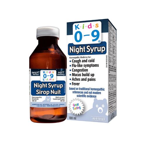 Homeocan, Kids 0-9 Cough & Cold Night, 100 ml