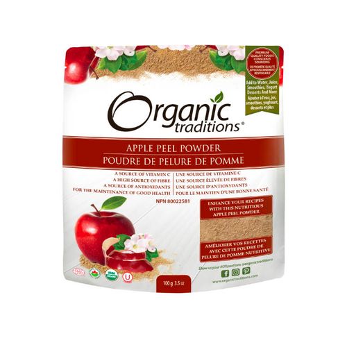 Organic Traditions, Apple Peel Powder, 100g