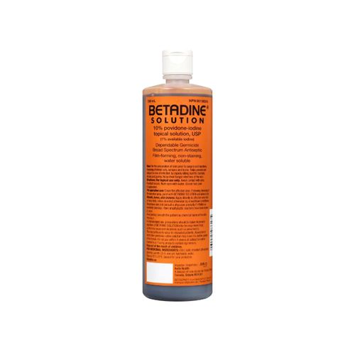 Betadine, Povidone-Iodine 10% Solution, 500ml