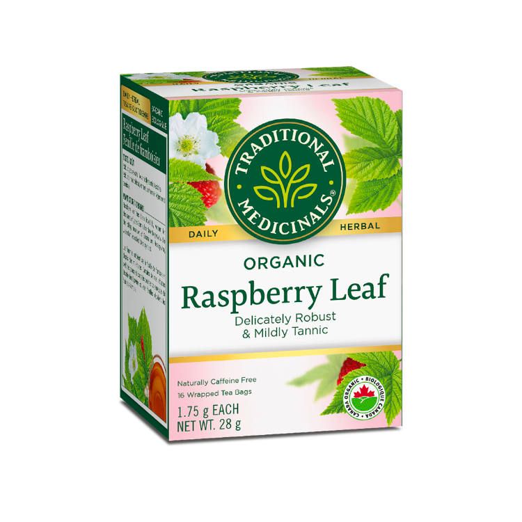 Traditional Medicinals, Organic Raspberry Leaf Tea, 16s