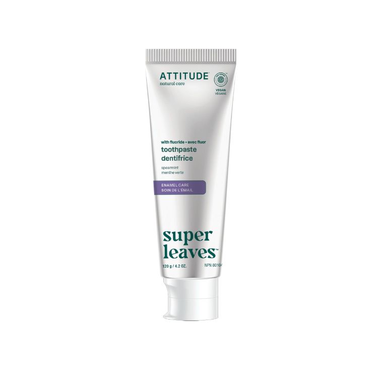 Attitude, Toothpaste, Enamel Care with Fluoride, 120g