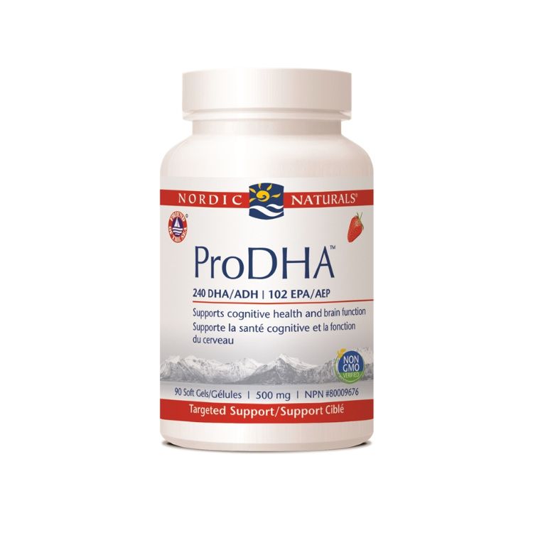 Nordic Naturals, ProDHA Strawberry, 90 Softgels