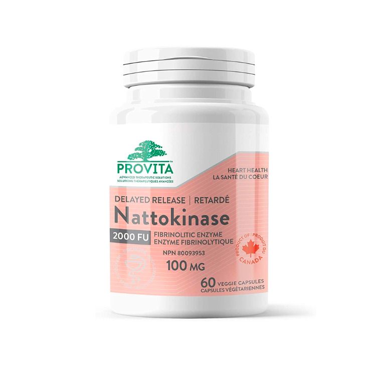 Provita, Nattokinase 2000FU, 60 VCaps