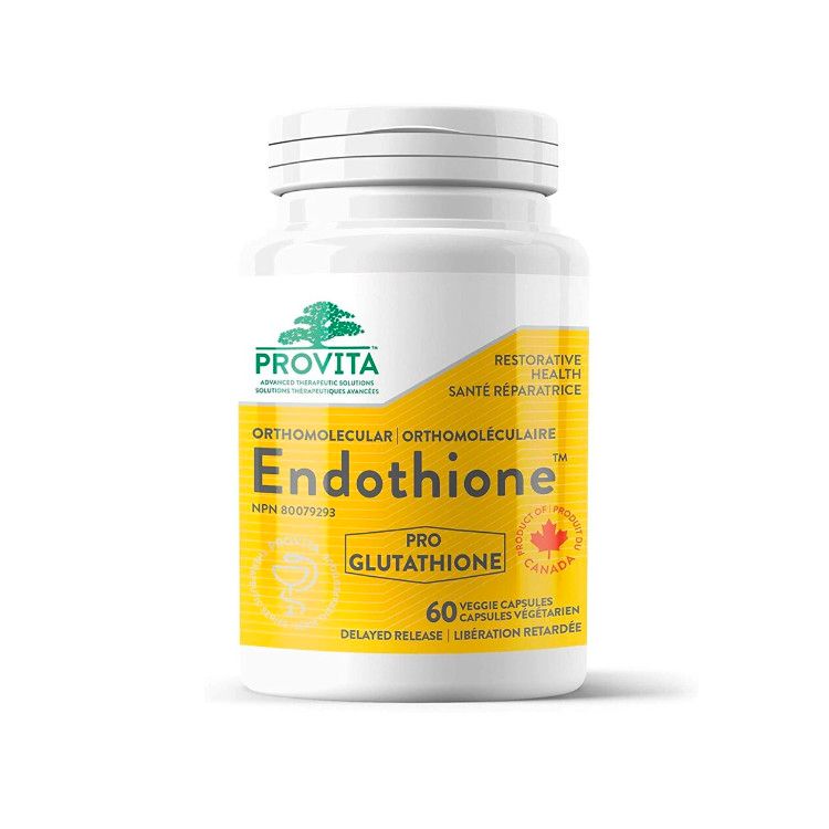 加拿大Provita Endothione谷胱甘肽促生胶囊 60粒 提升免疫 保护肝脏 支持排毒