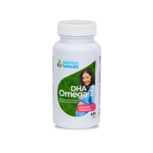 Platinum Naturals, Prenatal Omega-3 DHA, 30 Softgels