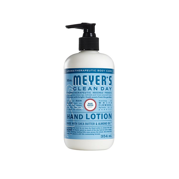 Mrs. Meyer's Clean Day, Hand Lotion, Rain Water, 354ml