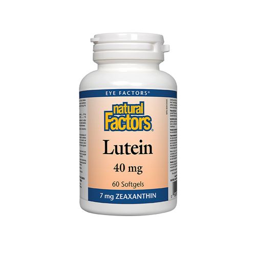 Natural Factors, Lutein 40 mg, 60 Softgels