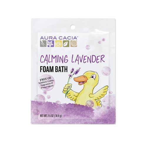 Aura Cacia, Calming Lavender Kids Foam Bath, Box of 6