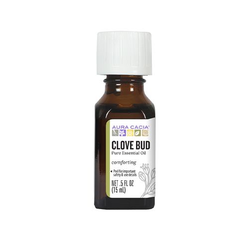 Aura Cacia, Pure Essential Oil, Clove Bud Oil, 15ml