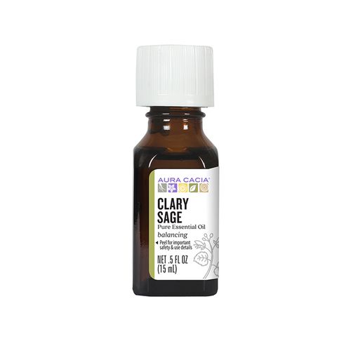 Aura Cacia, Pure Essential Oil, Clary Sage, 15ml