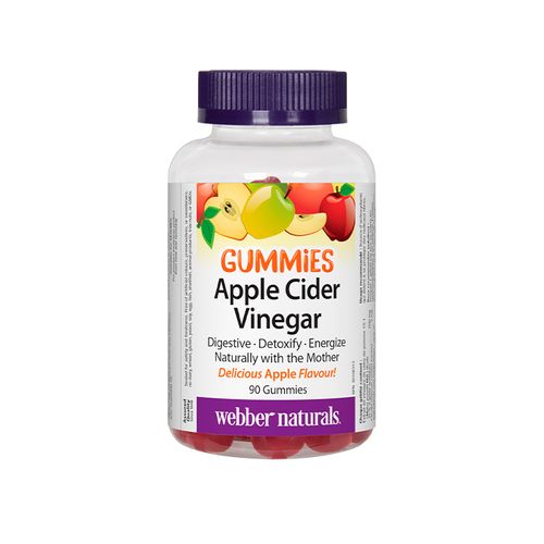 Webber Naturals, Apple Cider Vinegar, 120 Gummies