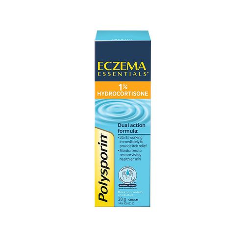Polysporin, Eczema Essentials 1% Hydrocortisone Cream, 28g