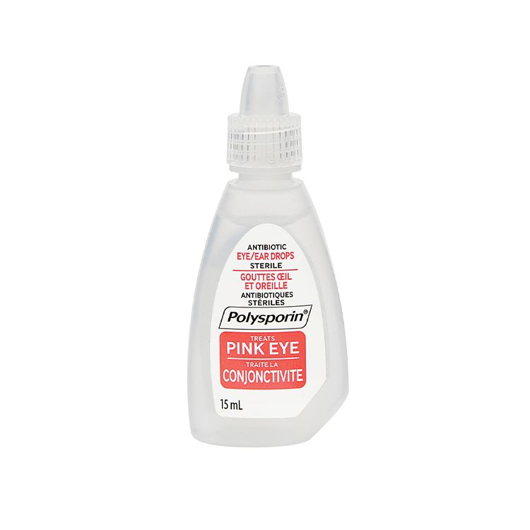 Polysporin, Antibiotic Pink Eye Drop, 15ml