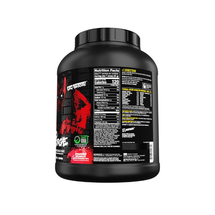 Mutant, ISO SURGE Whey Isolates, Strawberry Milkshake Flavour, 2.27kg