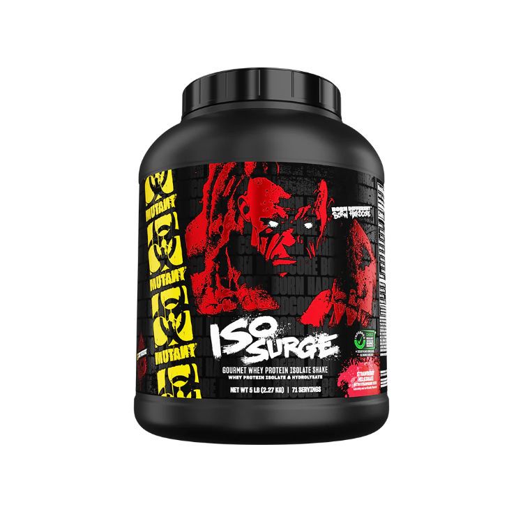 Mutant, ISO SURGE Whey Isolates, Strawberry Milkshake Flavour, 2.27kg