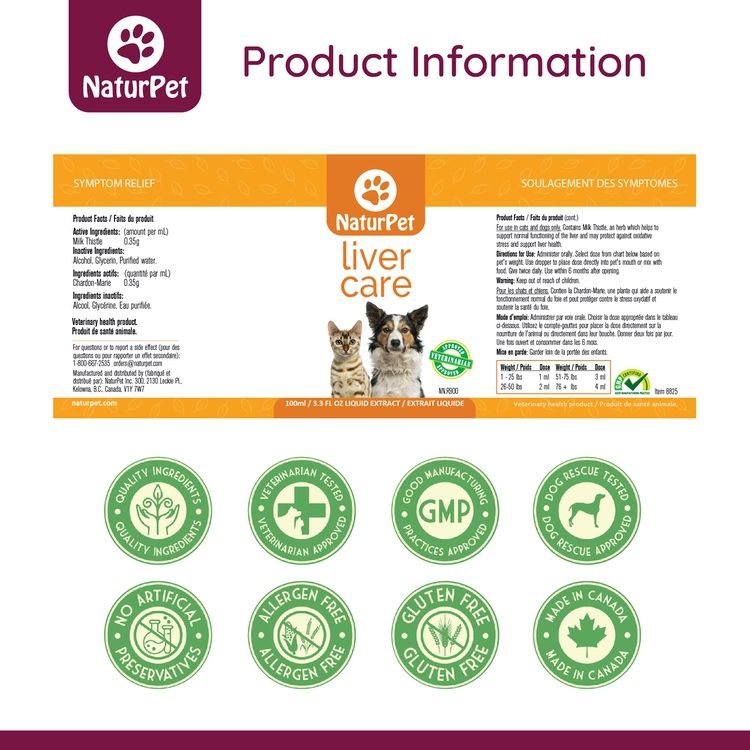 NaturPet, Liver Care, 100ml