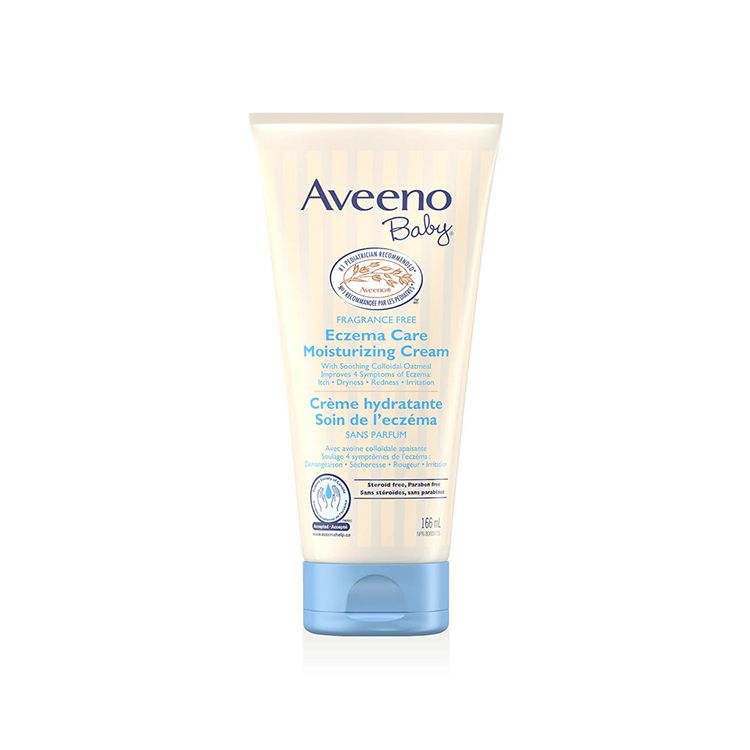 Aveeno, Baby Eczema Care Moisturizing Cream with Colloidal Oatmeal Fragrance Free, 166 ml