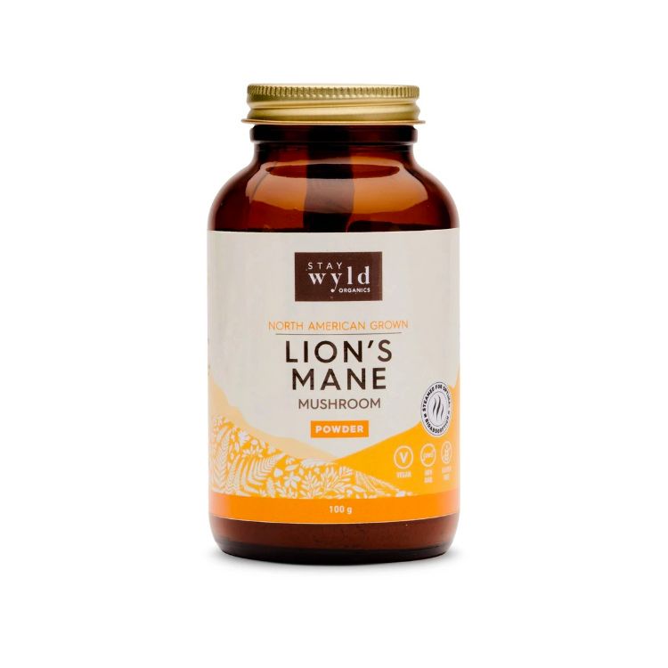 Stay Wyld, Lion's Mane Mushroom Powder, 100g