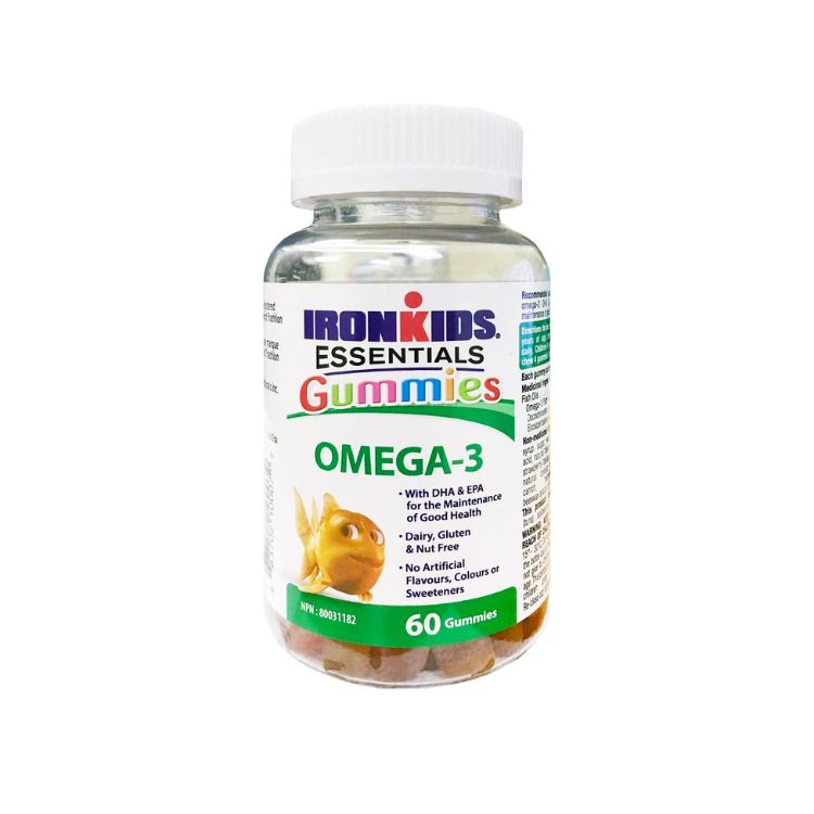 Buy Ironkids, Essentials Gummies Omega3, 200 Gummies for 18.47