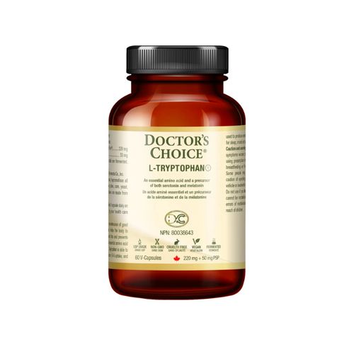 Doctor's Choice, L-Tryptophan, 220mg, 60 Vcapsules