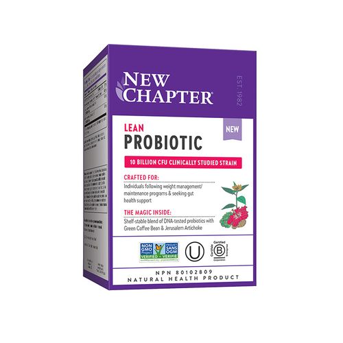 New Chapter, Lean Probiotic, 30 Capsules