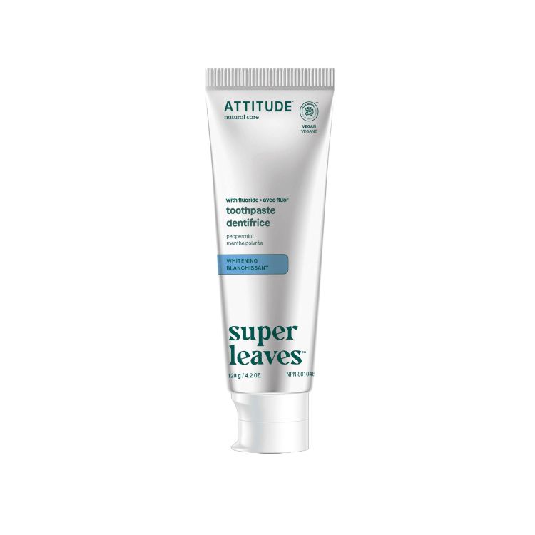 Buy Attitude, Toothpaste, Whitening with Fluoride, 120g for $8.95 ...
