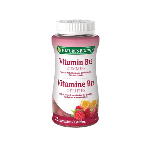 Nature's Bounty, Vitamin B12, 75 Gummies