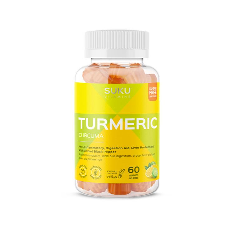 SUKU, Turmeric, 60 Gummies