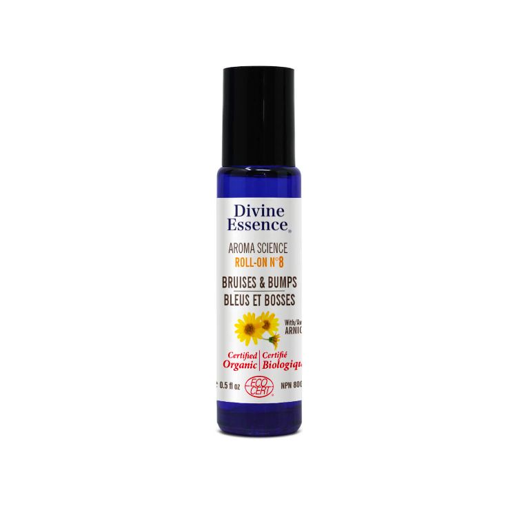 Divine Essence, Bruises & Bumps Roll-on No.8, 15 ml