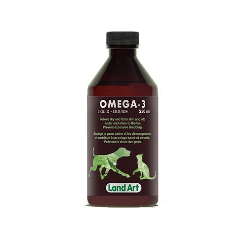 Land Art, Omega-3 Liquid for Pets, 250ml