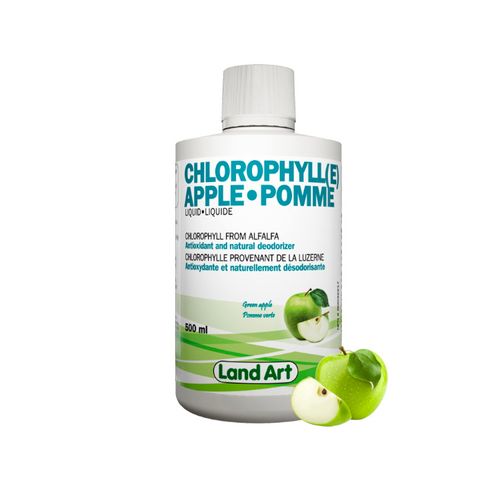Land Art, Chlorophyll Liquid, Apple, 500ml