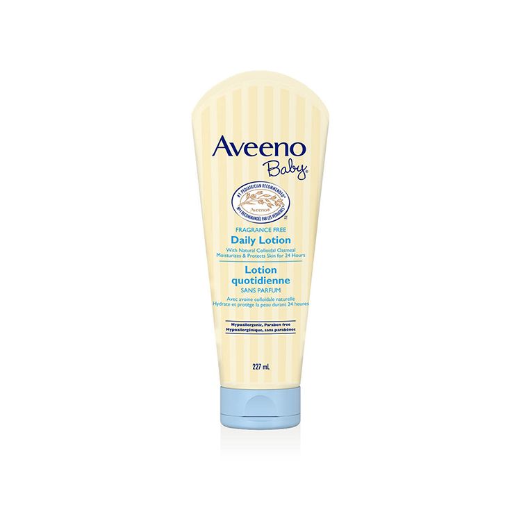 Aveeno, Baby Daily Lotion with Colloidal Oatmeal Fragrance Free, 227 ml