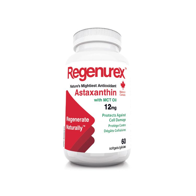 Regenurex, Astaxanthin, 12mg, 60 Softgels