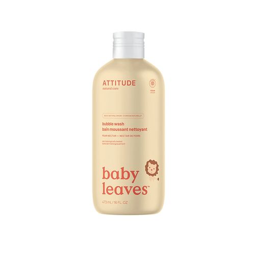 Attitude, Baby Leaves, Bubble Wash, Pear Nectar, 473ml