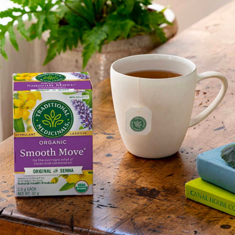 Traditional Medicinals, Organic Smooth Move Tea, 16s