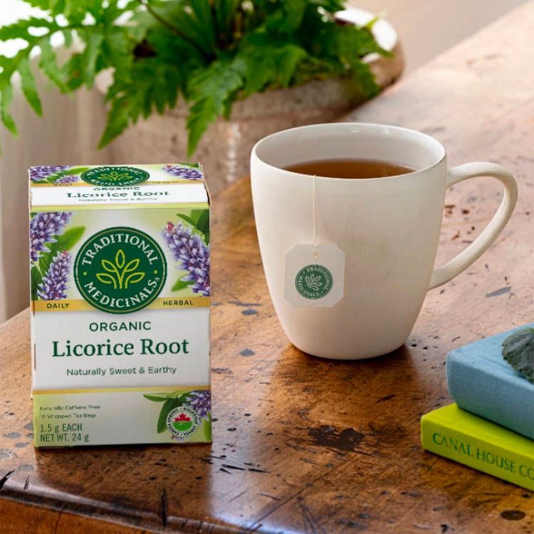 Traditional Medicinals, Organic Licorice Root Tea, 16s