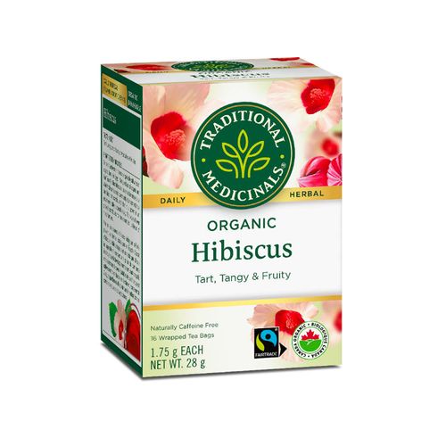 Traditional Medicinals, Organic Hibiscus Tea, 16s