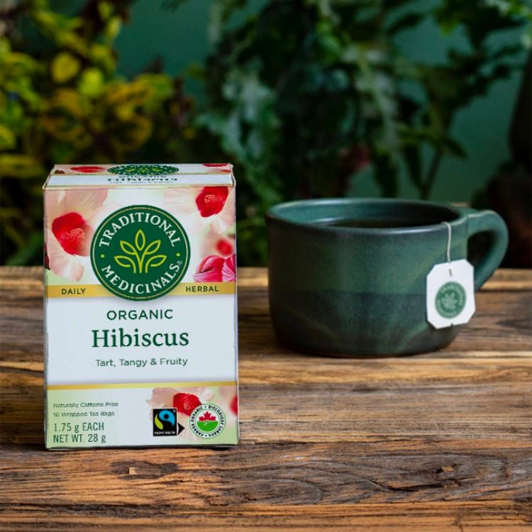 Traditional Medicinals, Organic Hibiscus Tea, 16s