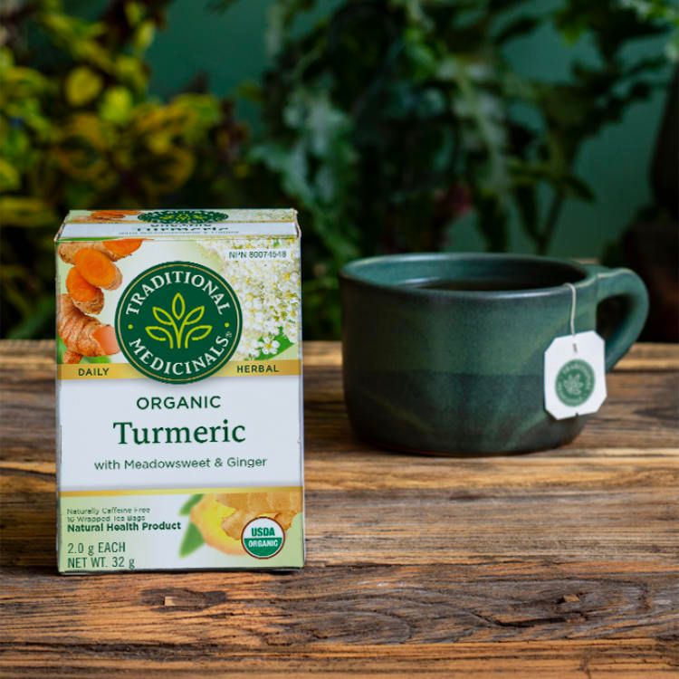 Traditional Medicinals, Organic Turmeric with Meadowsweet & Ginger Tea, 16s