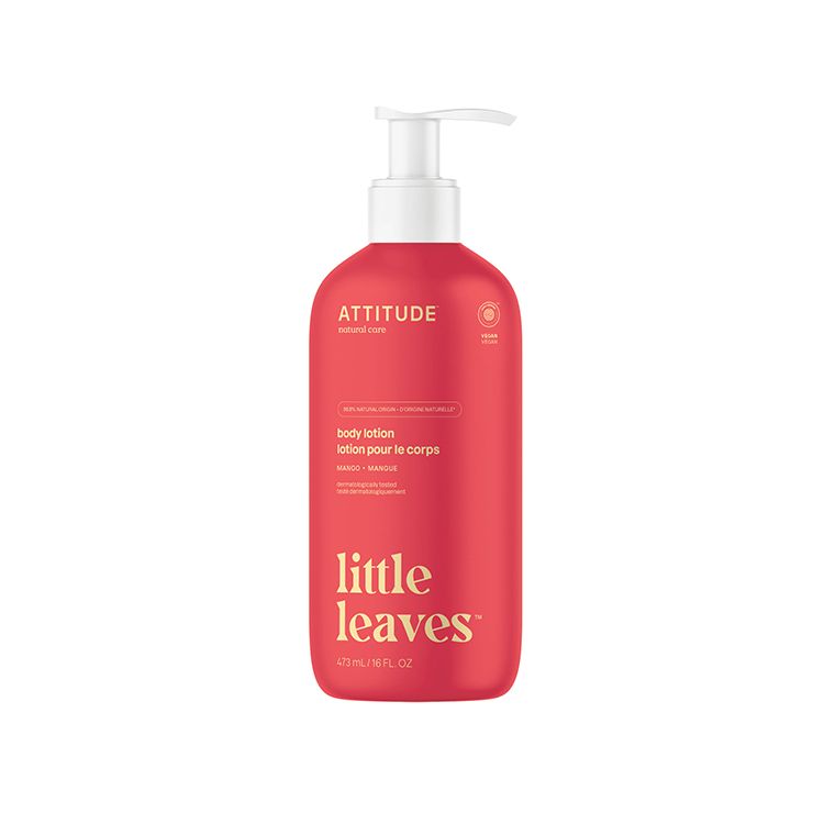 Attitude, Little Leaves, Kids Body Lotion, Mango, 473ml