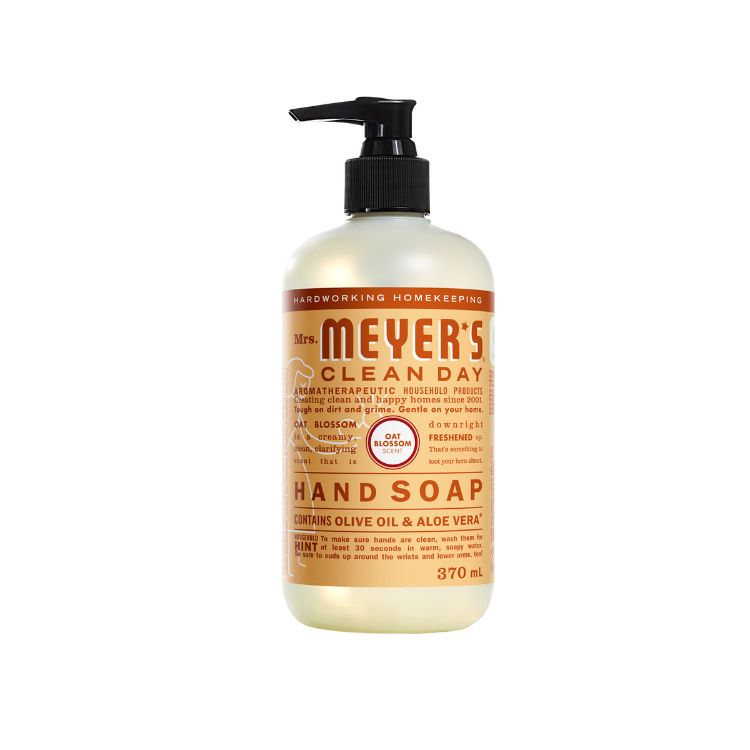 美国Mrs. Meyer's Clean Day洗手液 370ml 燕麦花味道 含橄榄油芦荟 深度保湿